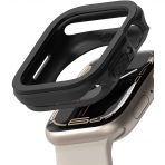 Rin gke Apple Watch 7 41mm Silikon Bumper Klf -Black
