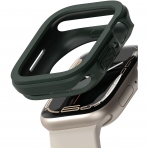 Ringke Apple Watch 7 Silikon Bumper Klf (41mm)-Dark Green