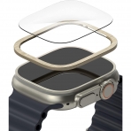 Rin gke  Watch Ultra 2 Temperli Cam Ekran Koruyucu -Gold