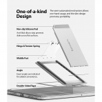 Rin gke Outstanding Evrensel Tablet Stand (8-13 in)-Light Gray