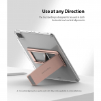 Rin gke Outstanding Evrensel Tablet Stand (8-13 in)-Peach Pink
