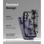 Rin gke Fusion-X  Galaxy S24 Klf-Camo Black