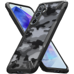 Ringke Fusion-X Serisi Galaxy A55 Klf-Camo Black