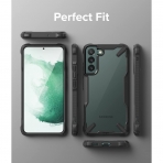 Rin gke Fusion-X Serisi Samsung Galaxy S22 Klf -Black