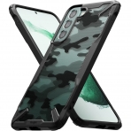 Ringke Fusion-X Serisi Samsung Galaxy S22 Klf -Camo Black