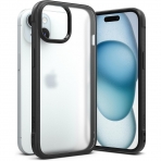 Ringke Fusion Bold Serisi Apple iPhone 15 Klf-Matte Black