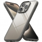 Rin gke Fusion Bold Serisi Apple iPhone 15 Pro Klf-Gray