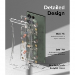 Ringke Fusion Design Serisi Galaxy S23 Ultra Klf-Dry Flowers