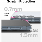 Rin gke Fusion Galaxy A55 Darbeye Dayankl Klf -Clear