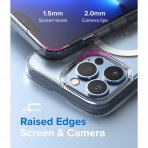 Rin gke Fusion Manyetik iPhone 13 Pro effaf Klf