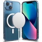 Rin gke Fusion Manyetik iPhone 13 Mini effaf Klf