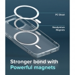 Rin gke Fusion Manyetik  iPhone 13 effaf Klf