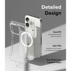 Ringke Fusion Manyetik Serisi iPhone 14 Pro effaf Klf