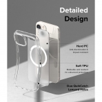 Rin gke Fusion Manyetik iPhone 14 effaf Klf