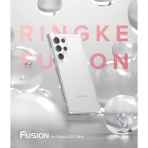 Ringke Fusion Serisi Samsung Galaxy S22 Ultra Klf -Clear