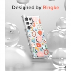 Ringke Fusion Serisi Samsung Galaxy S22 Ultra Klf -Floral