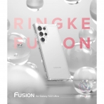 Ringke Fusion Serisi Samsung Galaxy S22 Ultra Klf -Matte Clear