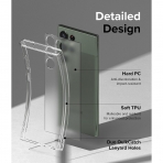 Ringke Fusion Serisi Samsung Galaxy S23 Ultra Klf -Matte Clear