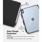 Ringke Fusion Serisi iPad Air 4 Kalem Blmeli Klf-Black