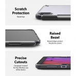 Rin gke Fusion iPad Mini 6 Kalem Blmeli Klf-Black