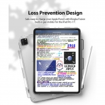 Rin gke Fusion iPad Pro Kalem Blmeli Klf (11 in)-Clear