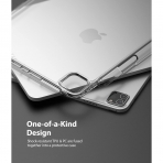 Rin gke Fusion iPad Pro Kalem Blmeli Klf (11 in)-Clear