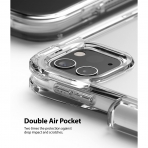 Rin gke Fusion iPad Pro Kalem Blmeli Klf (12.9 in)-Clear