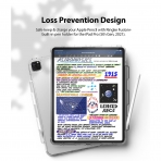 Rin gke Fusion iPad Pro Kalem Blmeli Klf (12.9 in)-Clear