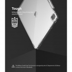 Rin gke Fusion iPad Pro Kalem Blmeli Klf (12.9 in)-Clear