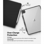 Rin gke Fusion iPad Pro Kalem Blmeli Klf (12.9 in)-Black