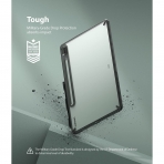 Rin gke Fusion iPad Pro Kalem Blmeli Klf (12.9 in)-Black