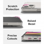 Ringke Fusion Serisi iPhone 14 Plus effaf Klf-Matte Clear