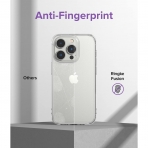 Ringke Fusion Serisi iPhone 14 Pro Max effaf Klf-Matte Clear