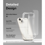 Rin gke Fusion Apple iPhone 15 effaf Klf-Frost Clear