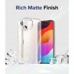 Rin gke Fusion Apple iPhone 15 effaf Klf-Frost Clear