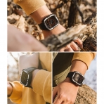 Ringke Fusion X Guard Serisi Apple Watch Ultra/2.Nesil Korumal Klf (49mm)-White