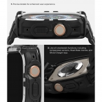 Rin gke Fusion X Apple Watch Ultra/2.Nesil Klf (49mm)-Black