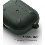Rin gke Hinge Apple AirPods 3.Nesil Klf -Dark Green
