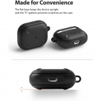 Rin gke Hinge Apple AirPods 3.Nesil Klf -Black