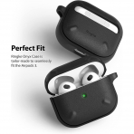 Rin gke Hinge Apple AirPods 3.Nesil Klf -Black