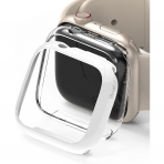 Ringke nce Apple Watch 7 Bumper Klf (45mm)(2 Adet)-Clear White