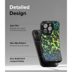Rin gke Onyx Design Serisi Apple iPhone 15 Pro Klf-Action Painting