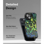Ringke Onyx Design Serisi Apple iPhone 15 Plus Klf-Action Painting
