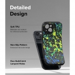Rin gke Onyx Design iPhone 15 Plus Klf-Action Painting