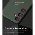 Ringke Onyx Serisi Galaxy S24 Klf-Dark Green