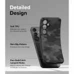 Ringke Onyx Serisi Galaxy S24 Klf-Camo Black