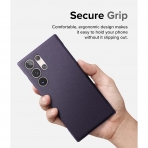 Rin gke Onyx Galaxy S23 Ultra Klf-Deep Purple