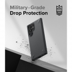 Ringke Onyx Serisi Samsung Galaxy S22 Ultra Kılıf-Dark Gray