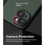 Ringke Onyx Serisi Apple iPhone 15 Klf-Dark Green
