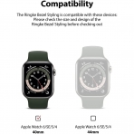 Rin gke Apple Watch 6 40mm Bumper Klf-Silver